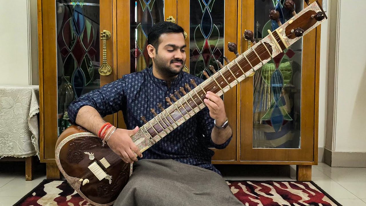 Drut Gat in Raag Kafi | Sitar
