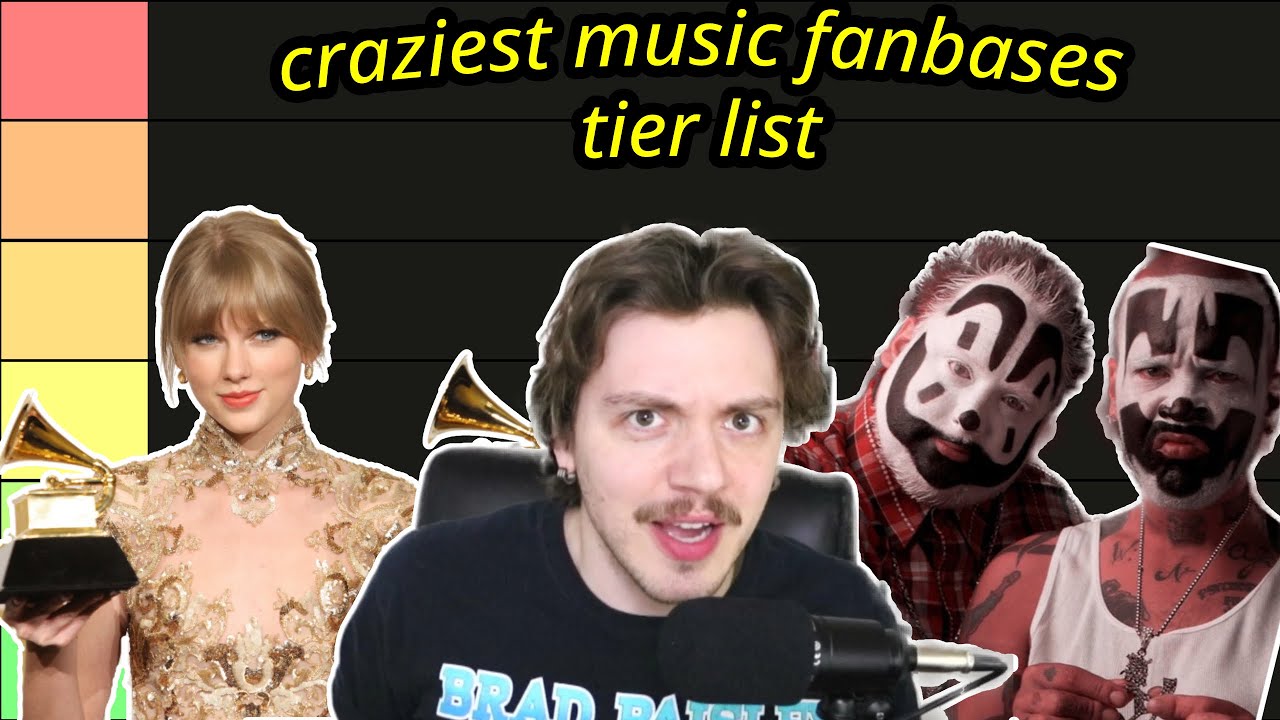 CRAZIEST Music Fanbases Tier List: Ranking Swifties, Juggalos, Cry Babies and MORE