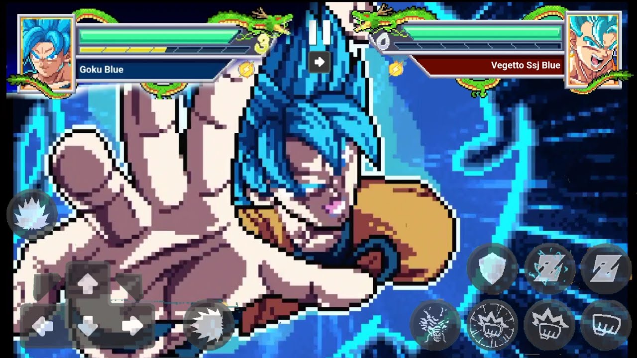 Z legends 3 2.3.2 APK New Super Saiyan Blue Goku vs All Characters Gameplay