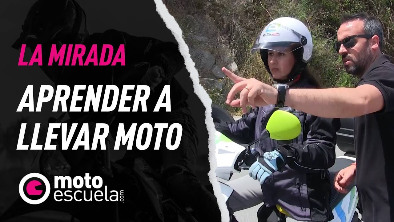 Motoescuela - Trabajar la mirada en moto