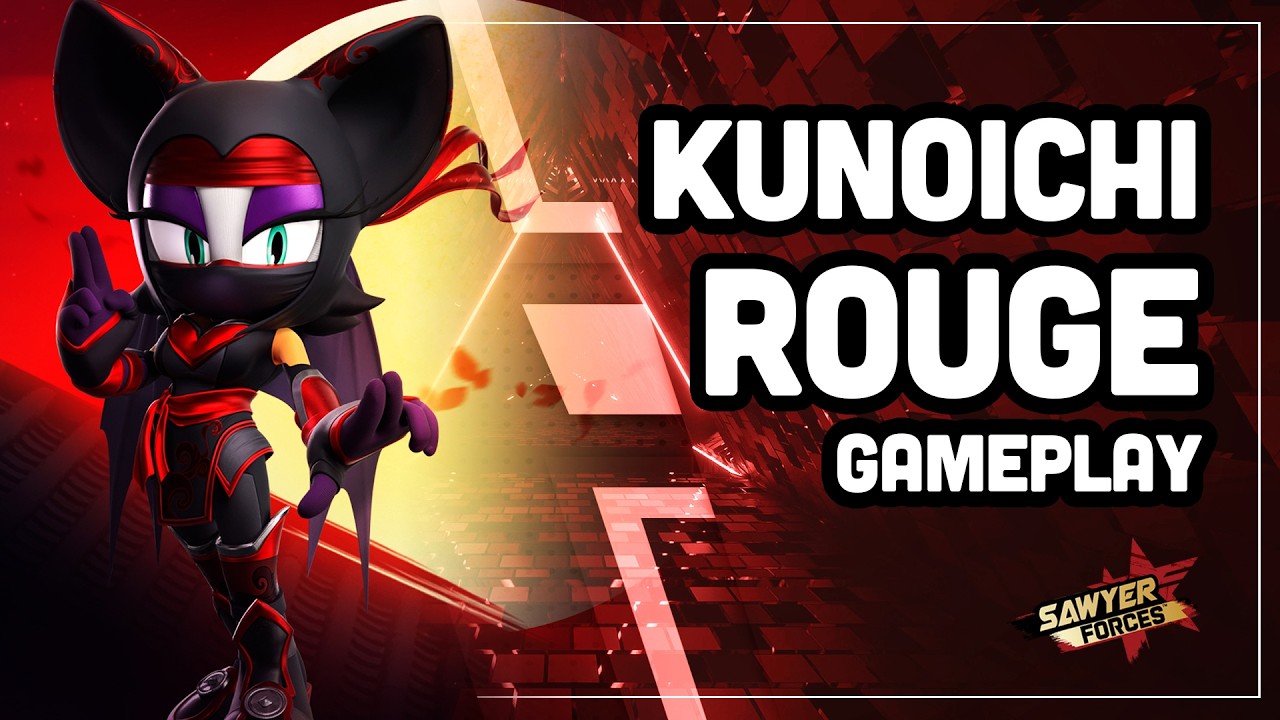 Sonic Forces Speed Battle: Kunoichi Rouge Gameplay