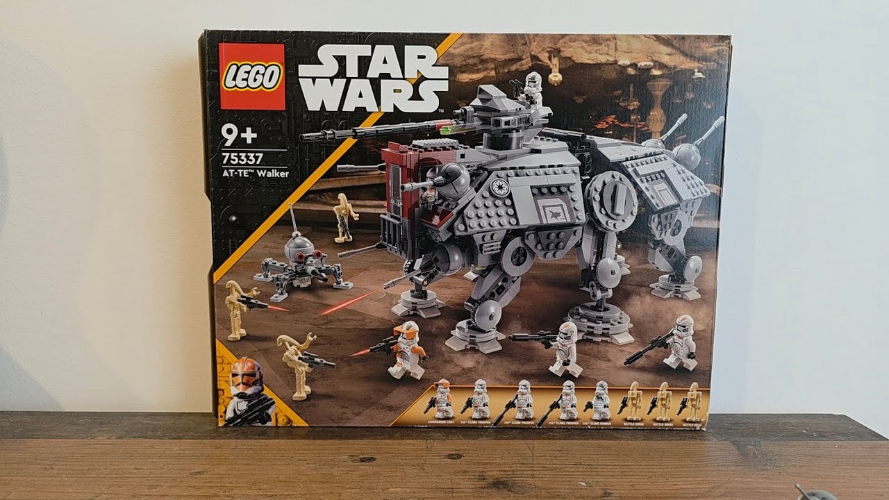 Kampfläufer gehen immer - LEGO Star Wars 75337 AT-TE Walker