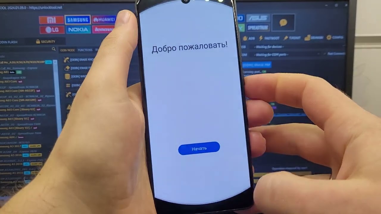 🔥 FRP Samsung A41 SM-415F Сброс Аккаунта Гугл. Unlocktool/Download Mode. Удалённая разблокировка 🔐