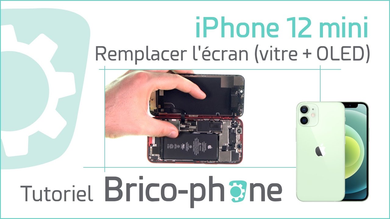 Comment changer l'écran cassé d'un iPhone 12 mini  ? Tutoriel complet