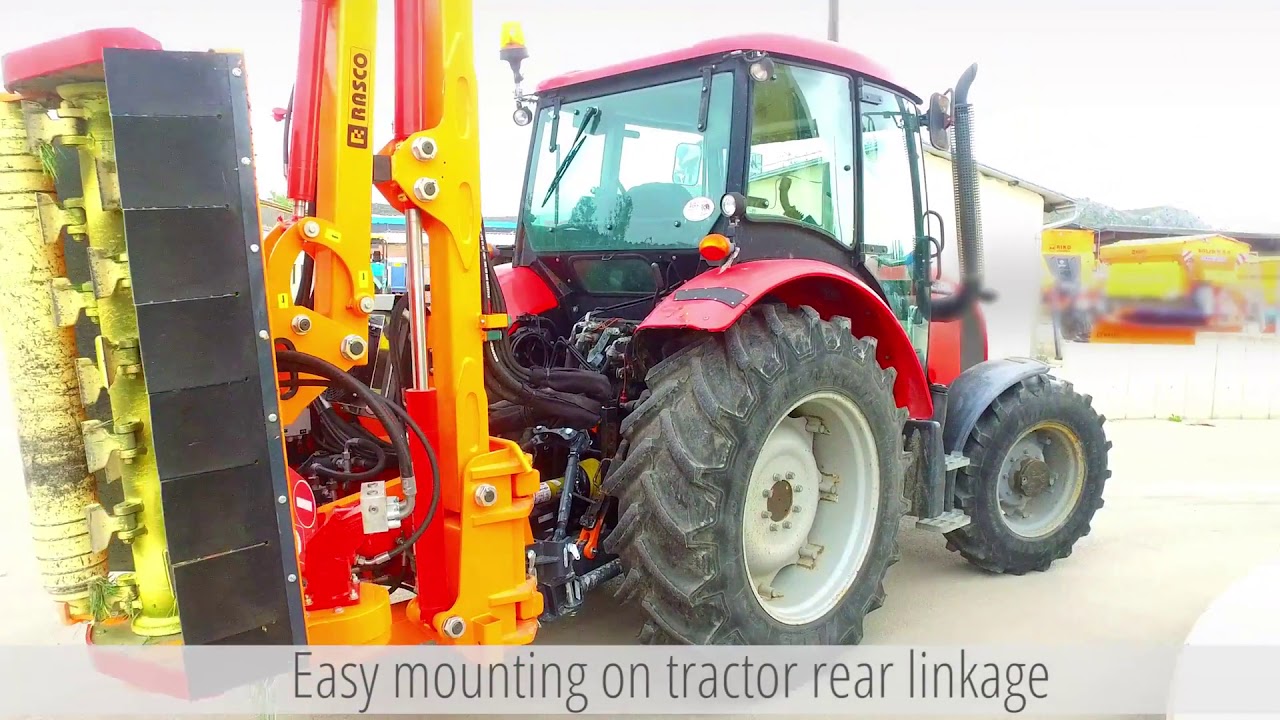 Rasco NEVA - Χλοοκοπτικός βραχίονας πίσω τμήματος για γεωργικό ελκυστήρα
