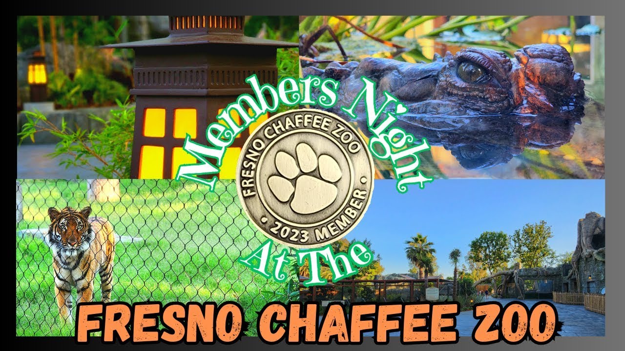Member Night At The Fresno Chaffee Zoo