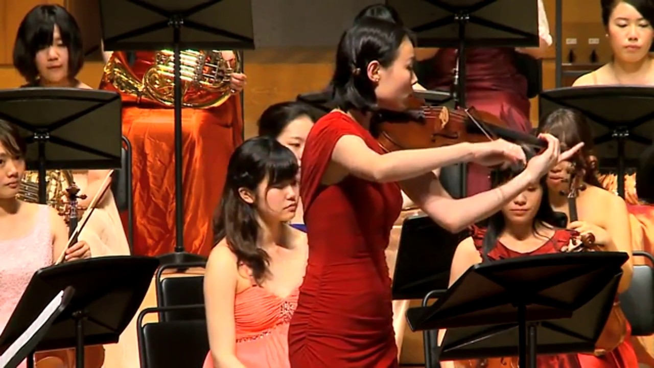 Elgar Concerto 1st movement, Viola transcription. Wenting Kang, Viola