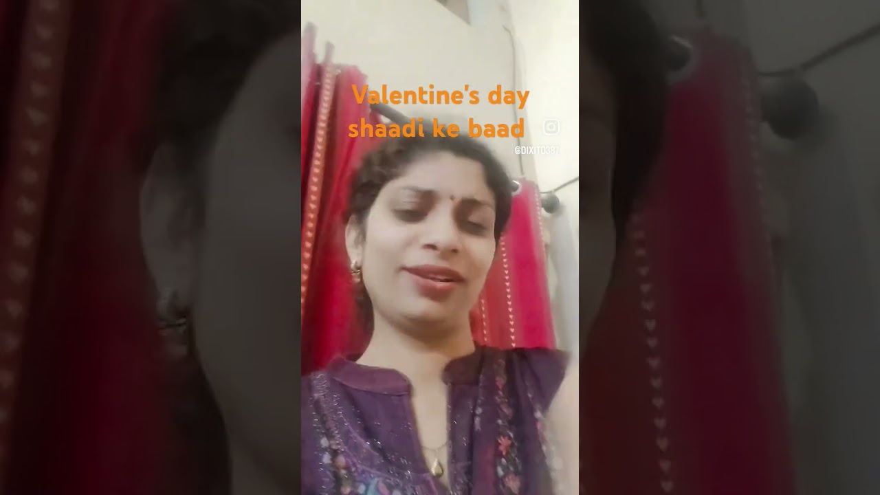 Shaadi ke baad valentine's day aise hi hota he