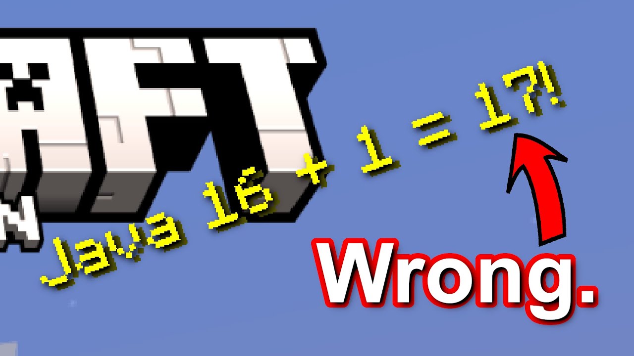 When Mojang gets simple math wrong.