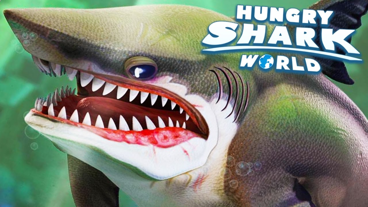 MEGALODON NOVO TUBARÃO! - Hungry Shark World #34 (HSW) - MEGALODONTE!
