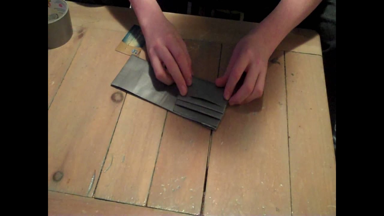 How to Make an Awesome Duct Tape Wallet!