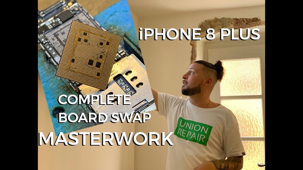 MASTERWORK - HOW TO SWAP AN iPHONE 8 PLUS LOGICBOARD IN JUST WITHIN 30 MINUTES