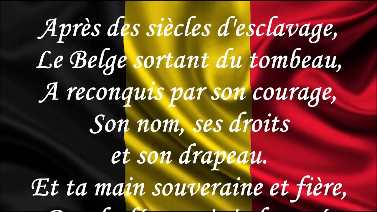 Hommage aux victimes des attentats de Bruxelles - La Brabançonne -  Hymne national belge chanté