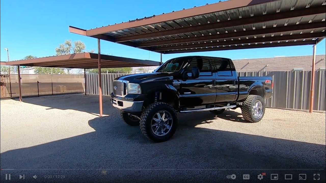 2006 Ford F250 XLT Diesel 4x4 Fabtech Lift for sale at Crosscut
