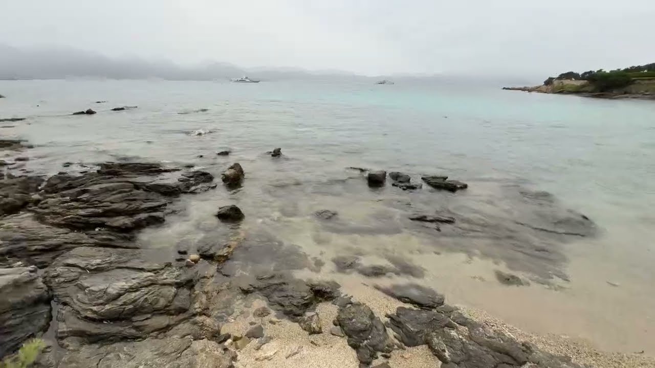 #Italy 🇮🇹 #Sardinia #PortoRotondo Punta Volpe | beach 🏖️ dei Sassi | walking🚶‍♀️on the beach 🏖️.