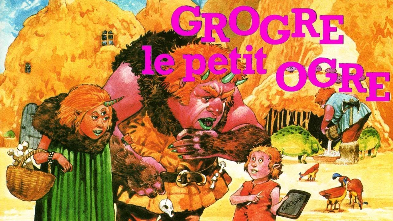 Grogre le petit ogre. N°14. Raconte moi des histoires.