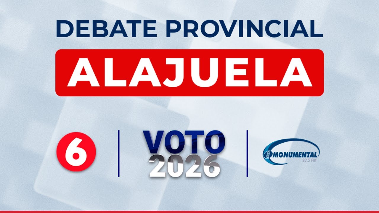Debate provincial: Alajuela #Voto2026
