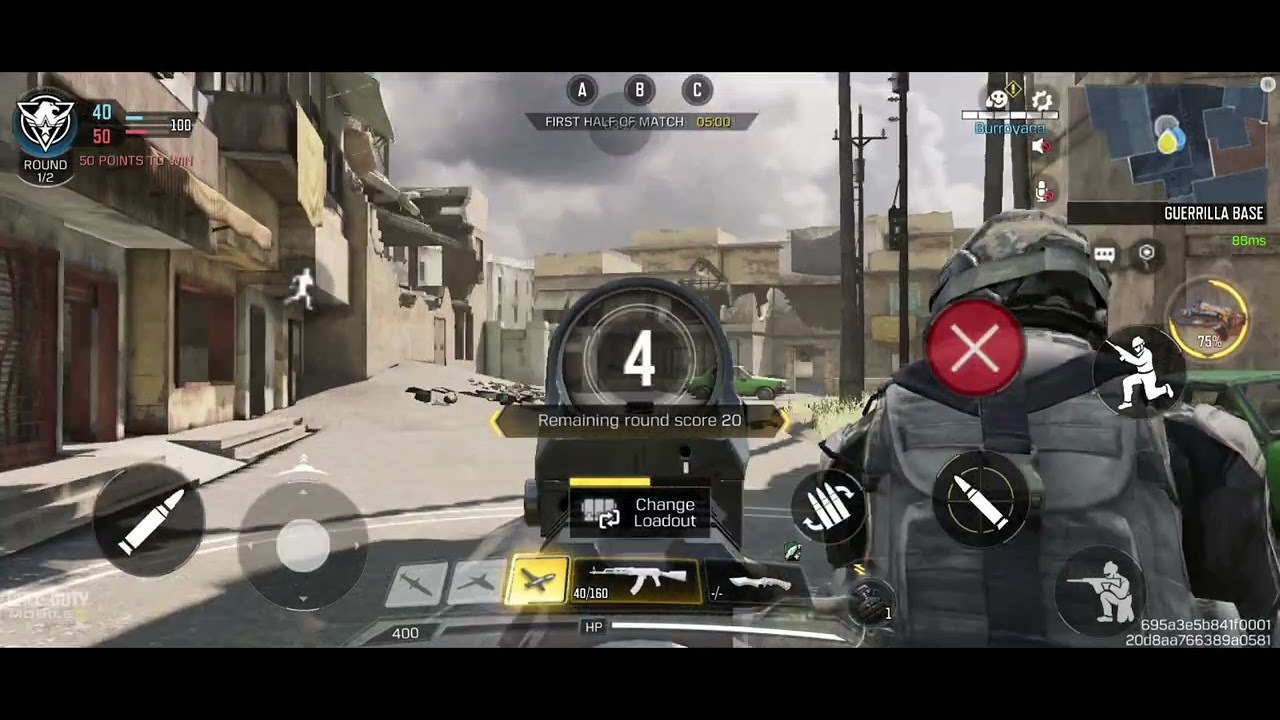 Pro player is back in match 