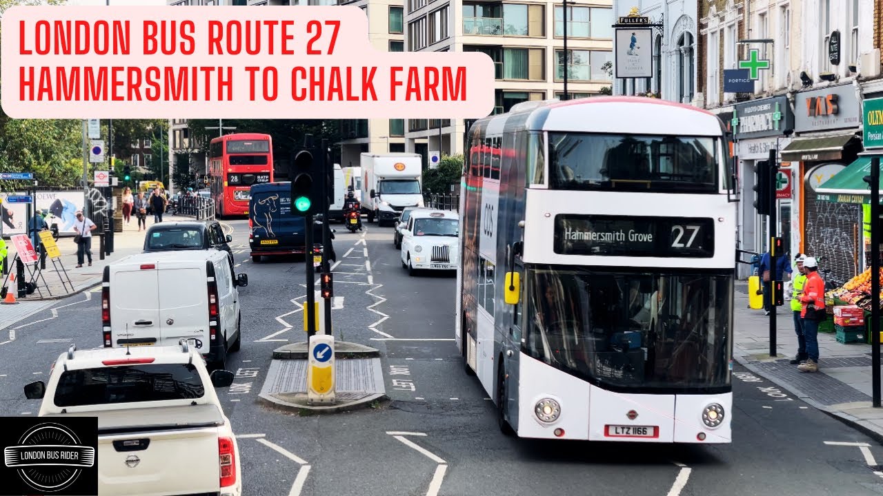 Experience the Charm of London on Bus Route 27 🍂☀️