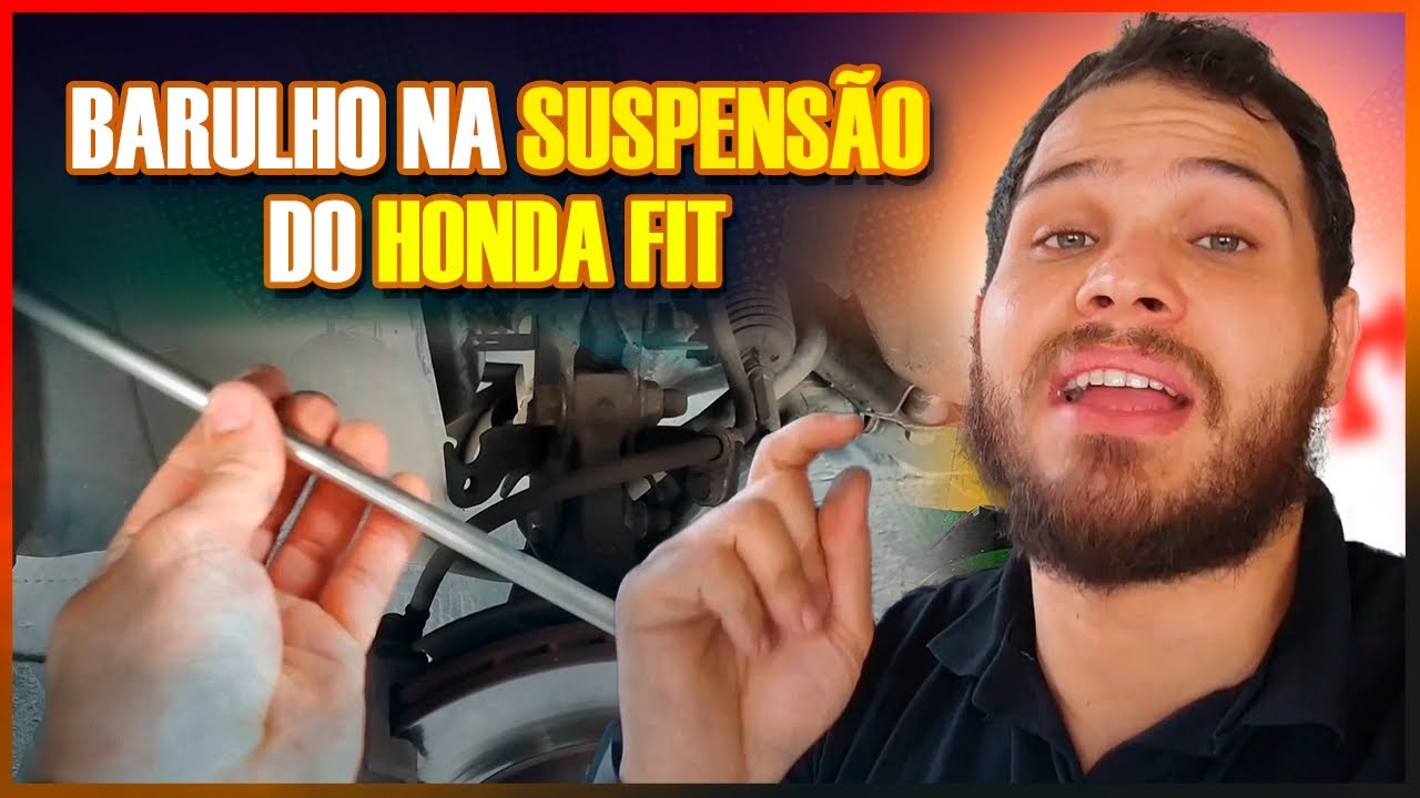 🛑 Honda FIT com BARULHO na SUSPENSÃO , Batendo muito - Resolvido 👍🏻