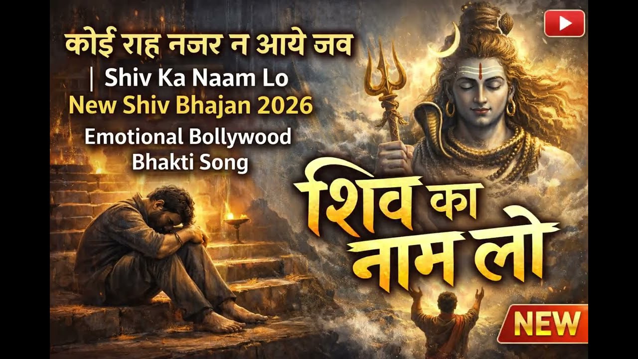 कोई राह नज़र न आये जब | Shiv Ka Naam Lo | New Shiv Bhajan 2026 | Smily Hind Bharat | #bhakti #shiv