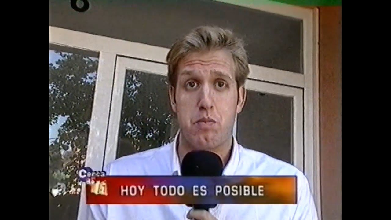 Bloque de publicidad y promos TVE1 (2003) Hoy todo es posible con Oscar Martínez