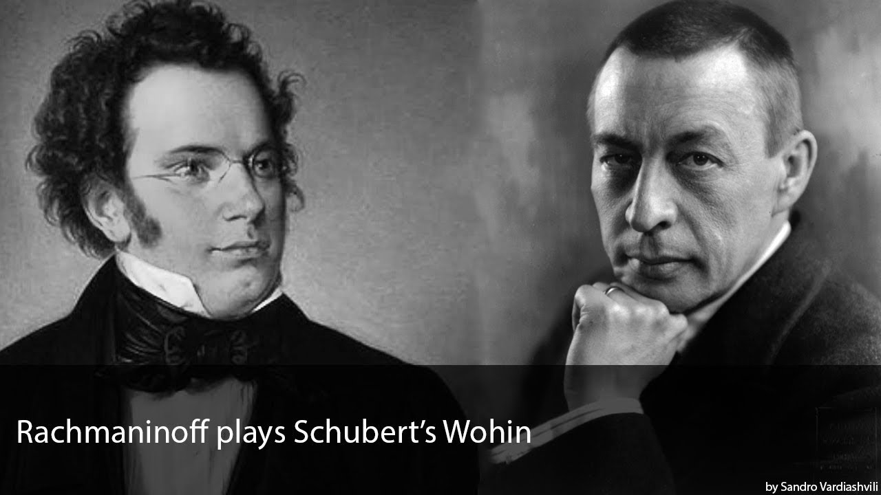Rachmaninoff plays Schubert's Wohin