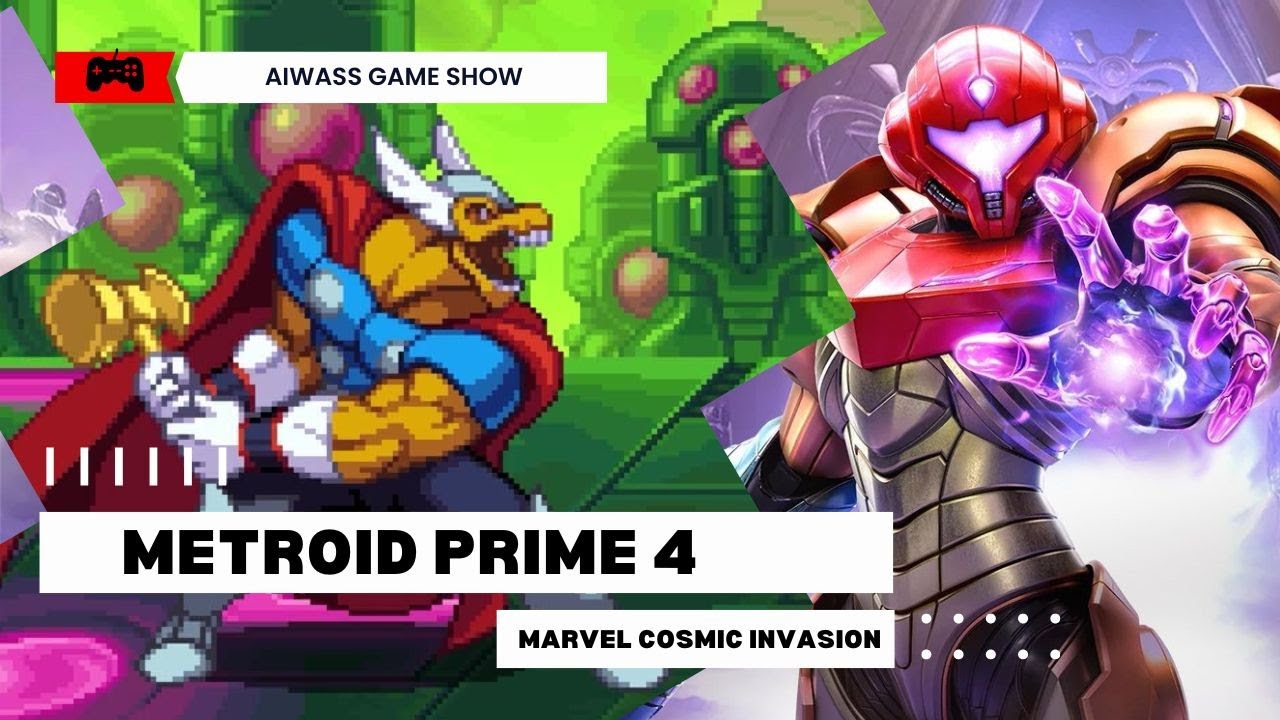 🔴AIWASS GAME SHOW: METROID PRIME 4 Y MARVEL COSMIC INVASION: JUEGAZOS DE LA SEMANA🔴#videojuegos