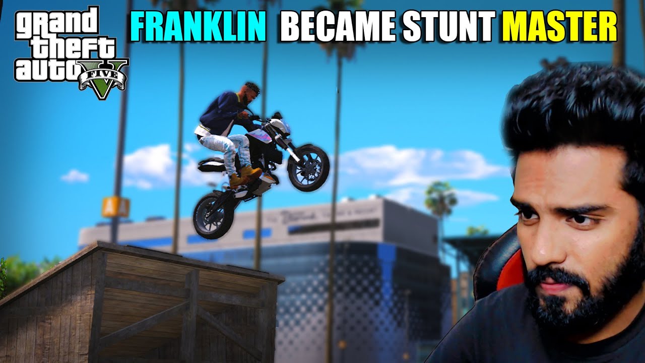 FRANKLIN BECAME A STUNT MASTER | GTA 5 | AR7 YT | GAMEPLAY#138