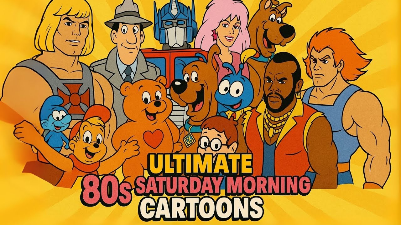 Ultimate 80s Saturday Morning Cartoons Compilation | Pure Nostalgia for Gen X Kids