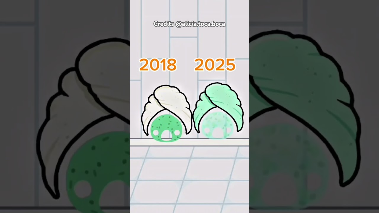 OLD vs NEW Toca Boca items 💕 2018 vs 2025&hellip; Who Do Does remember the Old I Times?