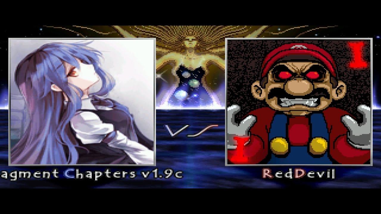 【MUGEN】Fragment Chapters (Lv2) vs RedDevil (1p,3p,6p) (Both Sides)