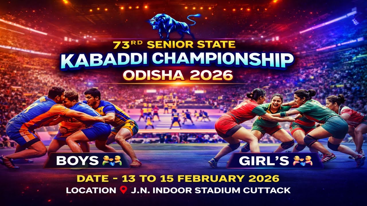 73rd SENIOR STATE KABADDI CHAMPIONSHIP-2026 II CUTTACK... OPENING