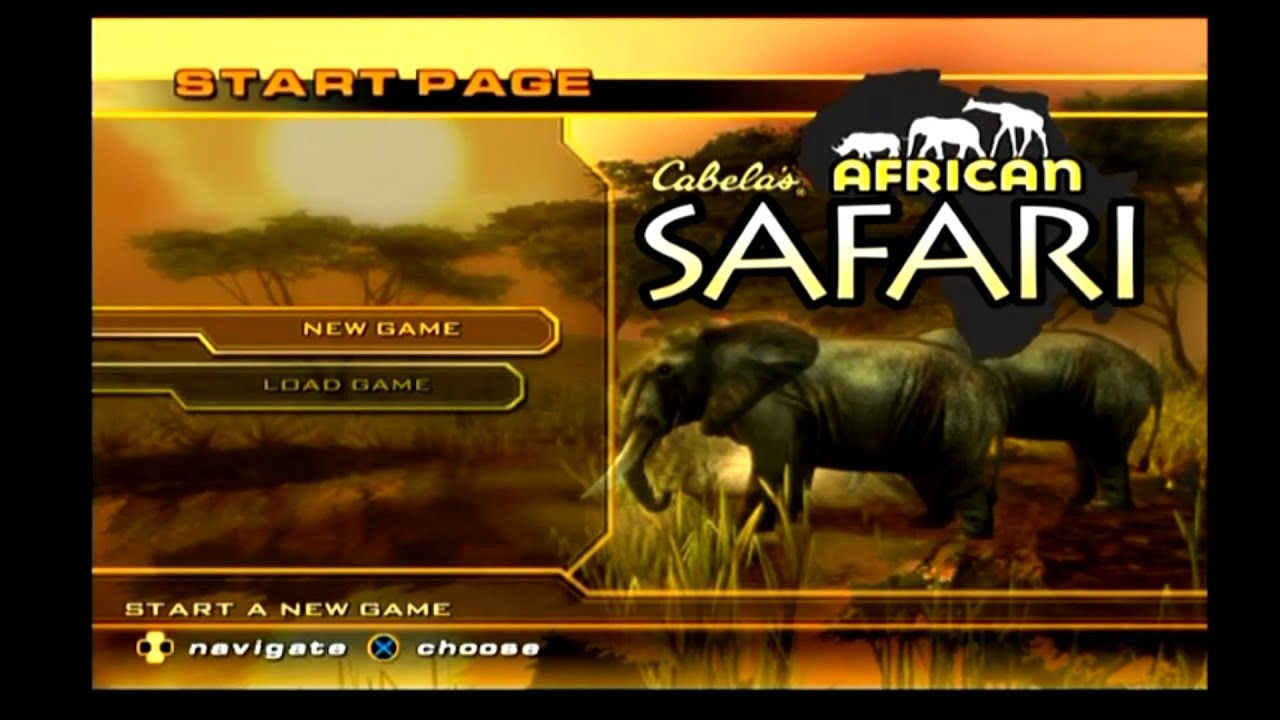 Cabela's African Safari -- Gameplay (PS2)