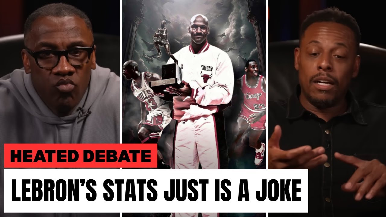 Paul Pierce DESTROYS Shannon on GOAT Debate: “LeBron’s Stats Can Count — Jordan’s Greatness Doesn’t”
