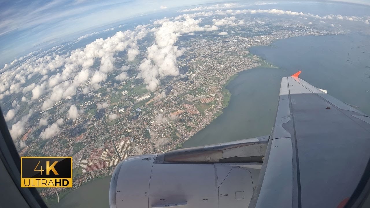 Air Asia Philippines | Airbus A320-216 | Manila to Bacolod Full Flight | 4K