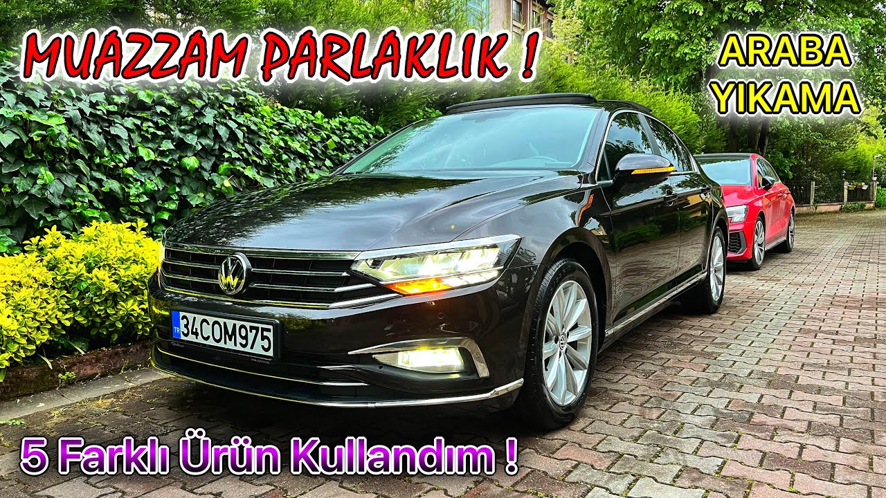 VW PASSAT BAYRAM TEMİZLİĞİ YAPTIM | ARABA YIKAMA HARİKA SONUÇ ! | DETAYLI JANT,LASTİK VE İÇ TRİM