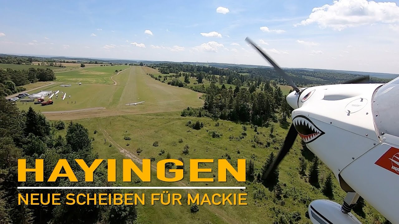 Nach Hayingen mit der Ikarus C42 | neue Scheiben für Mackie