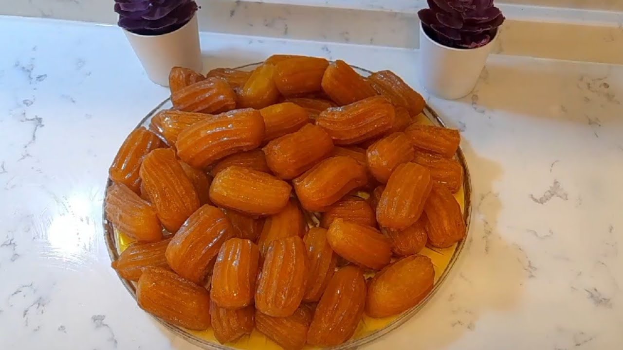 زلابية البنان  لسهرة رمضان بطريقة ناجحة مثل المحلات خفيفة ومقرمشة ومعسلة حتى للقلب 😍😋👌