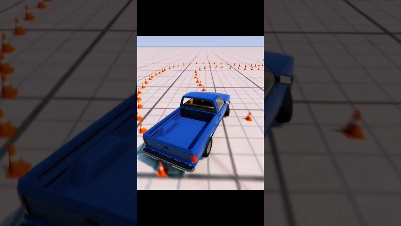 Impossible Drift Skills With Gavril D-Series| Beamng.Drive Gameplay.#beamngdrive #drift #shortsfeed