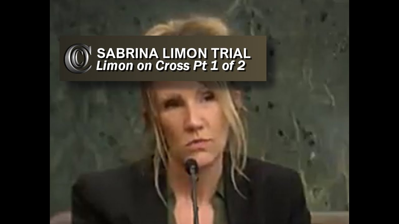 SABRINA LIMON TRIAL - 🍿🍿  Limon on Cross Pt 1 of 2 (2017)