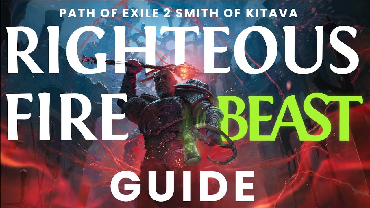 Righteous Fire style Beast, Infernal Legion Build Guide on Smith PoE2 0.3