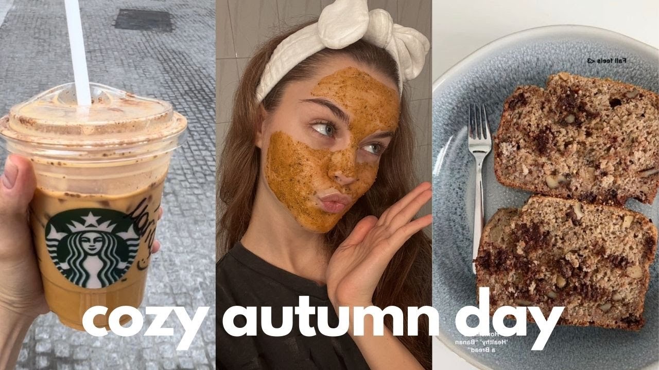 COZY AUTUMN DAY 🍂 | romanticizing autumn, relaxing evening routine, baking
