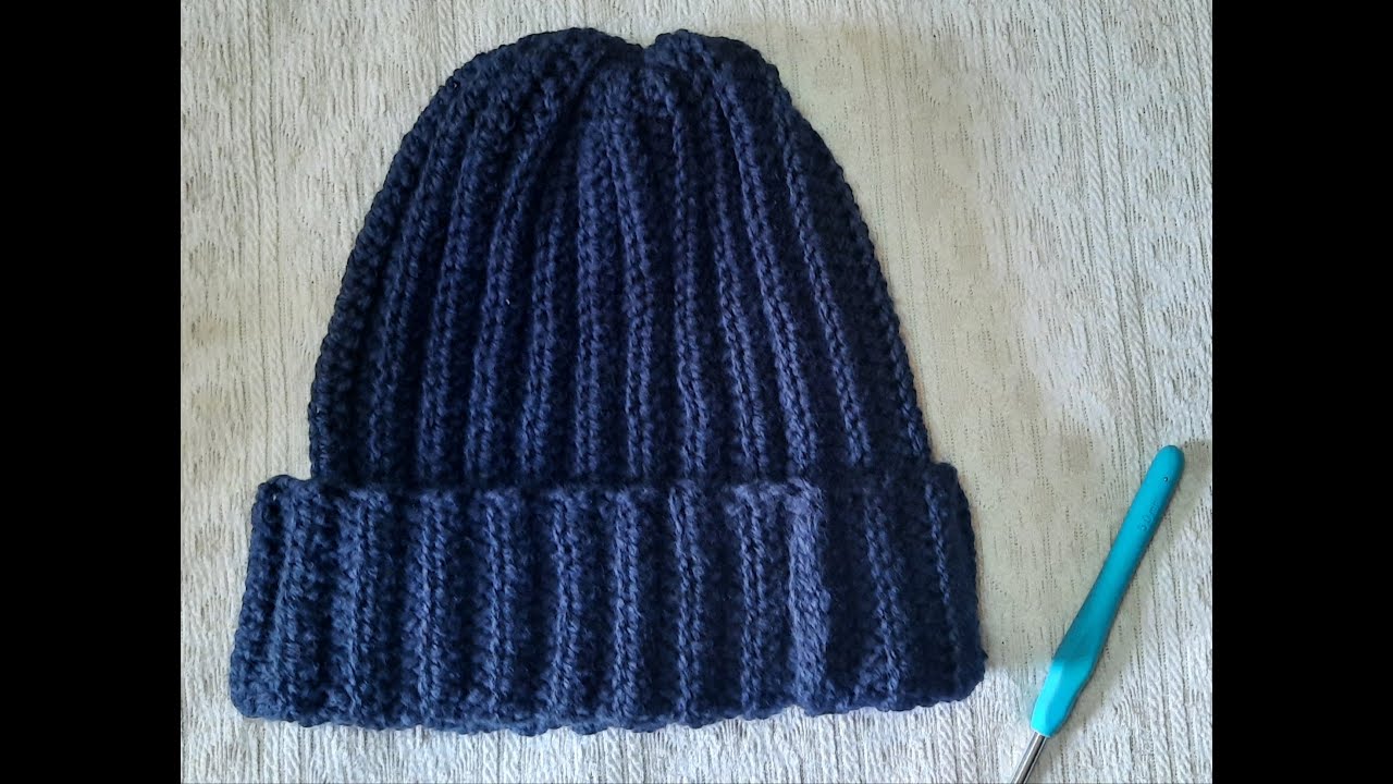 اسهل واسرع ايس كاب كروشيه رجالى ، حريم،  اطفال How to crochet easy and quick hat