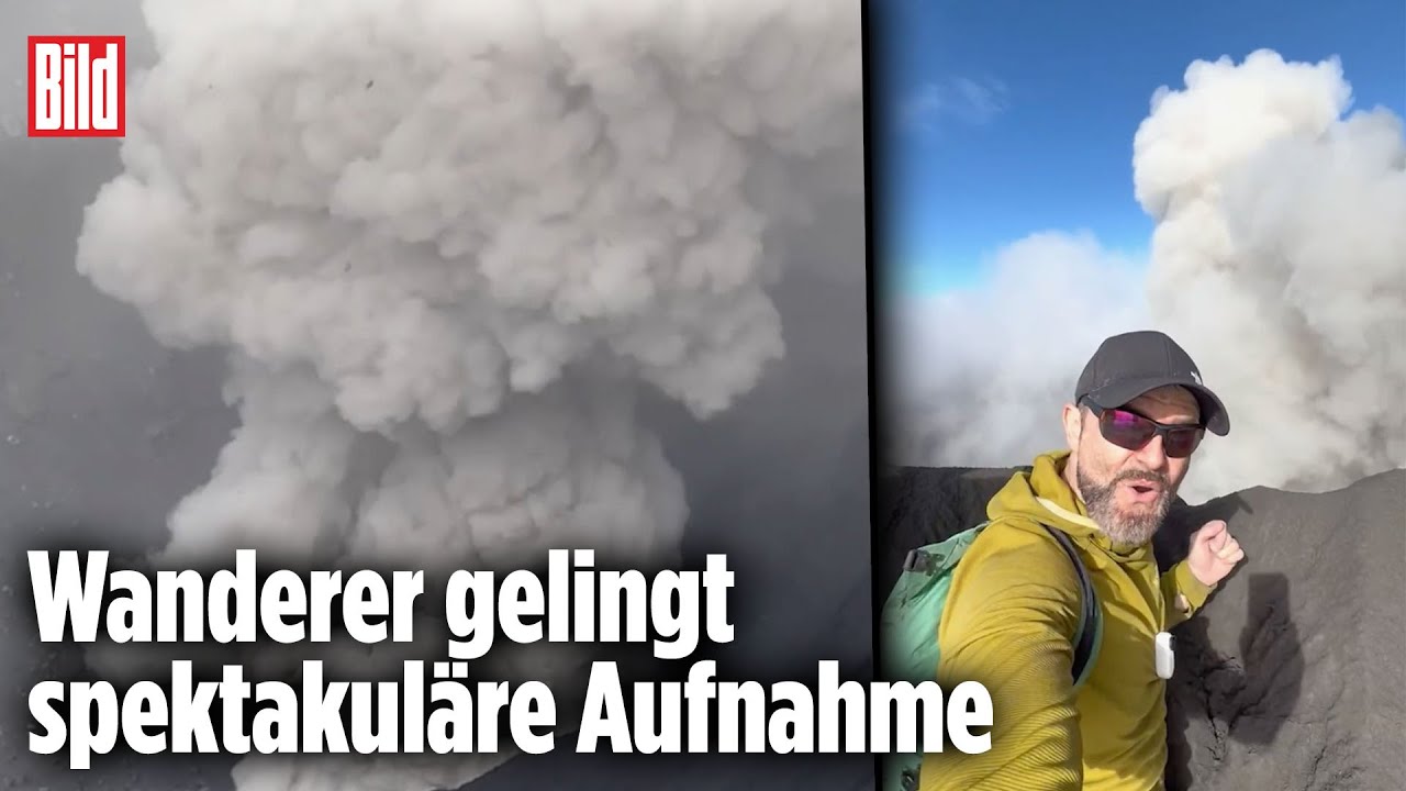 NORD-MOLUKKEN: Plötzlich bricht der Vulkan Dukono aus
