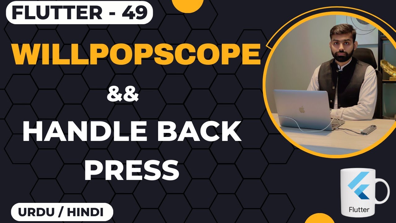 WillPopScope Widget Handle Back Press in Flutter || Jawad Aslam