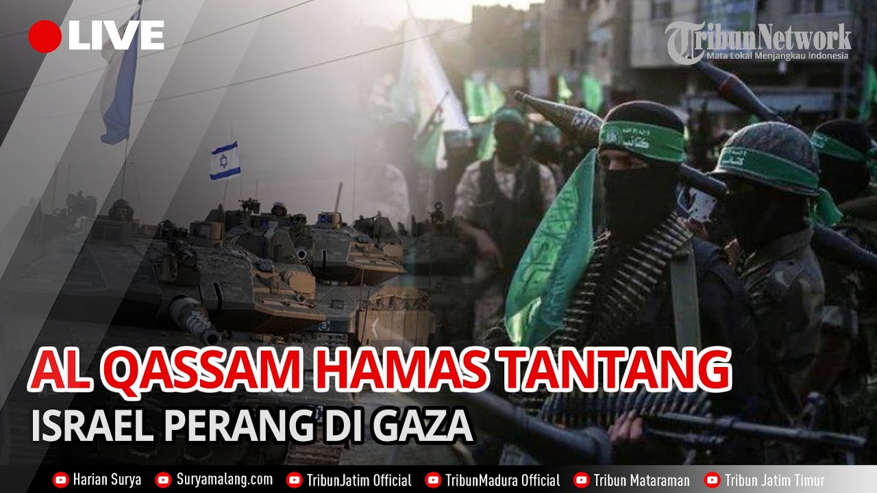 🔴 Siap Operasi Militer Terbesar di Jalur Gaza, Al Qassam Hamas Tantang Israel Perang Darat