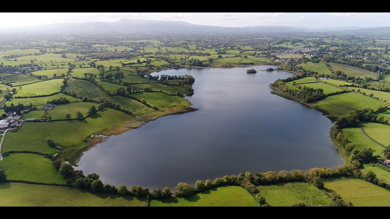 Fly fishing on Mill Lough, Co  Fermanagh