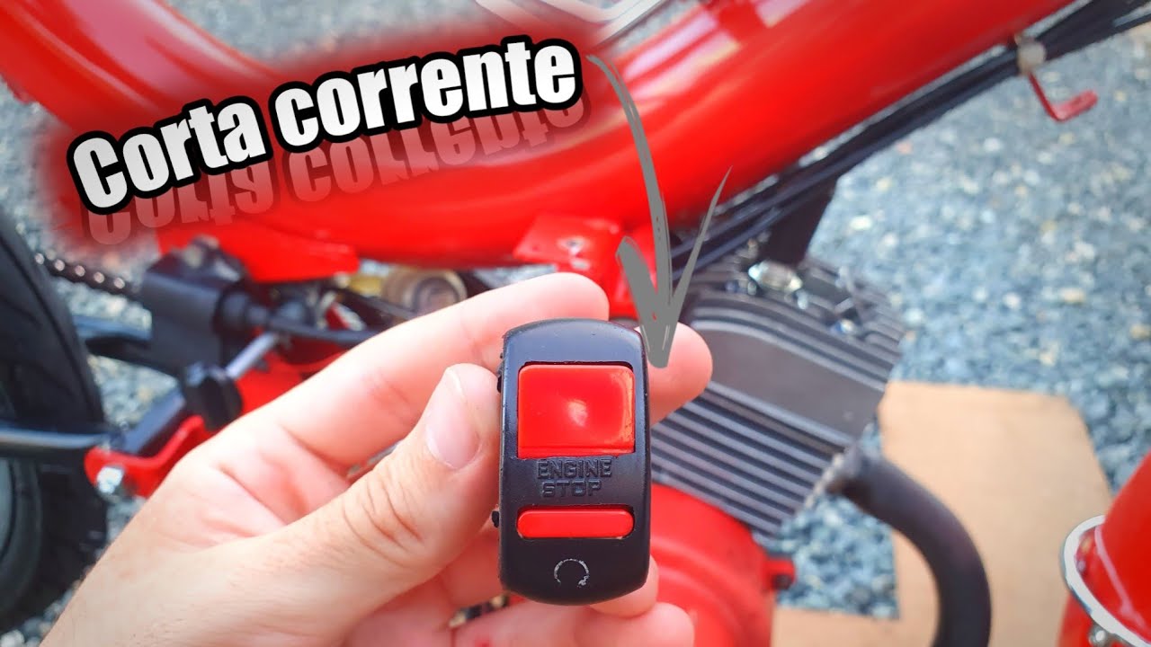 INSTALEI O START STOP NA MINHA MOBILETE!!     《Botão liga e desliga》