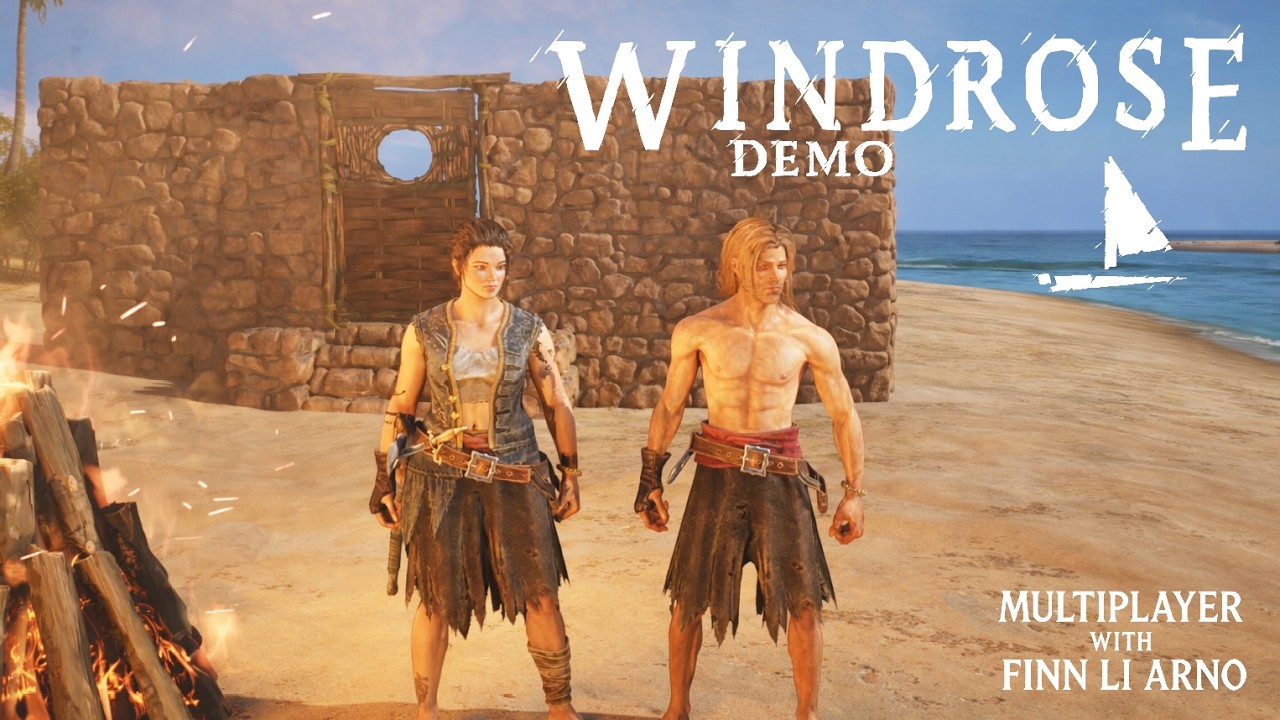 First Look at this Pirate game Ep. 01 - Windrose (Demo)  - Gameplay